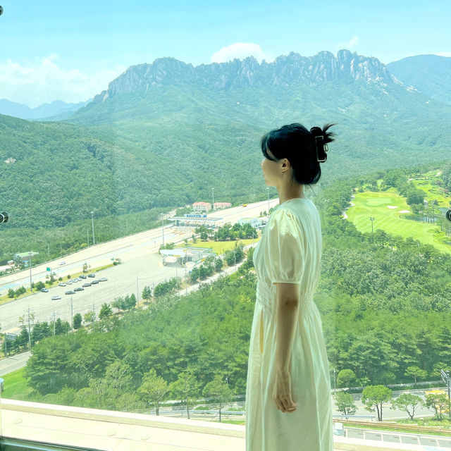 뷰 끝판왕 고성 소노펠리체 카페 더엠브로시아 ⛰️🌿