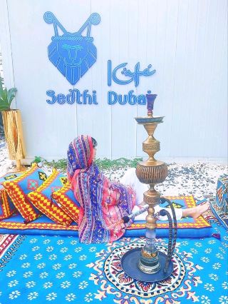 【曼谷近郊】在Sedthi Dubai Café與珍奇異獸近距離接觸的阿拉伯風情咖啡廳