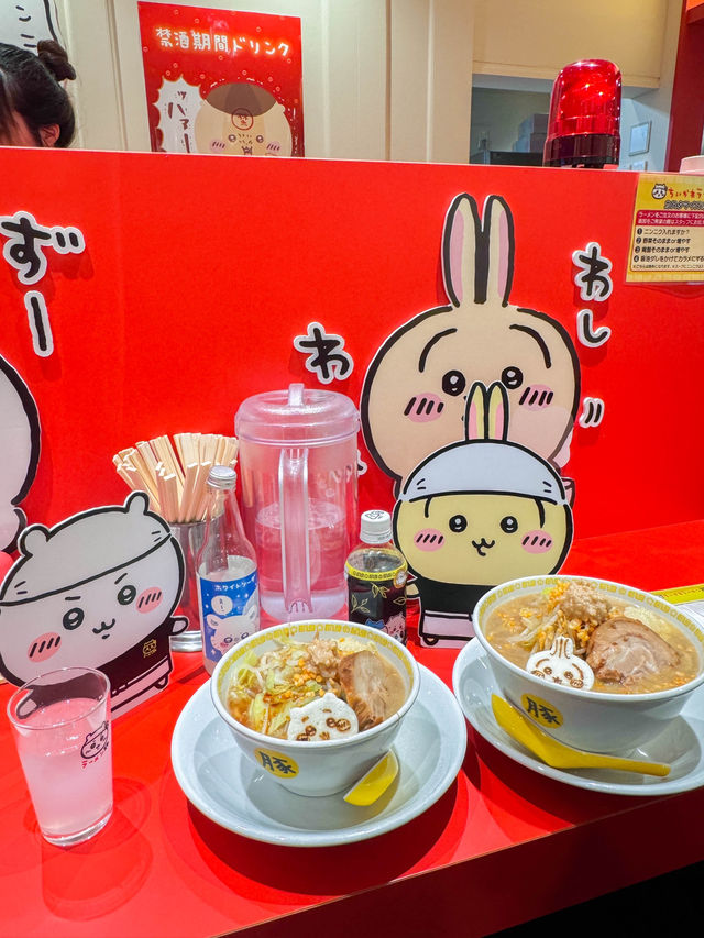 ちいかわ拉麵豚 | 渋谷限定主題拉麵店