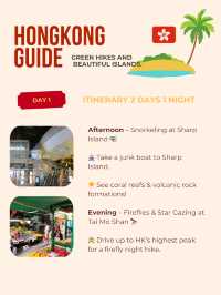 Hongkong 2 Day trip (Hike- Island)