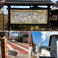 【別府】道から温泉の蒸気が噴出✨鉄輪温泉の趣きある名物坂とオススメグルメ♨️