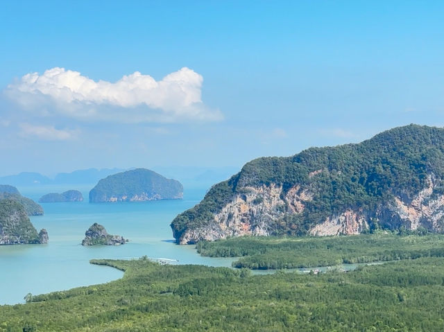 จุดชมวิวที่วิวอลังการ เสม็ดนางชี