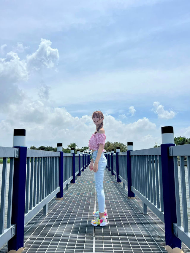 小而美的水上步道！網美必拍📷