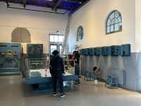 Historic pumping station in Kinderdijk