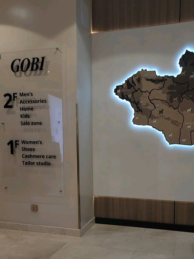 몽골 쇼핑 필수 캐시미어매장