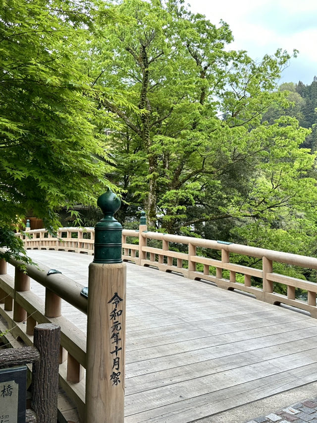 【石川×山中温泉】総ひのき造りの風雅な橋