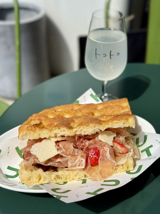 Spring Sandwich Lunch on the Terrace