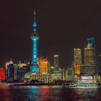 The Bund ตอนกลางคืนสวยมาก