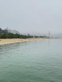 大梅沙沙灘：聽海浪、天長地久石一遊