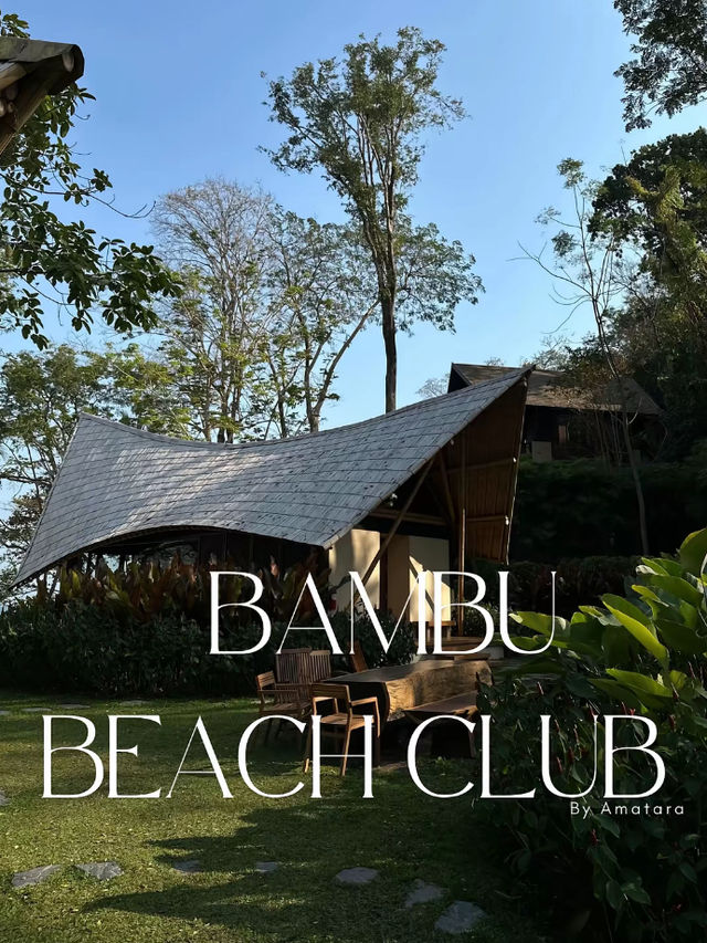 Bambu beach club ระยอง