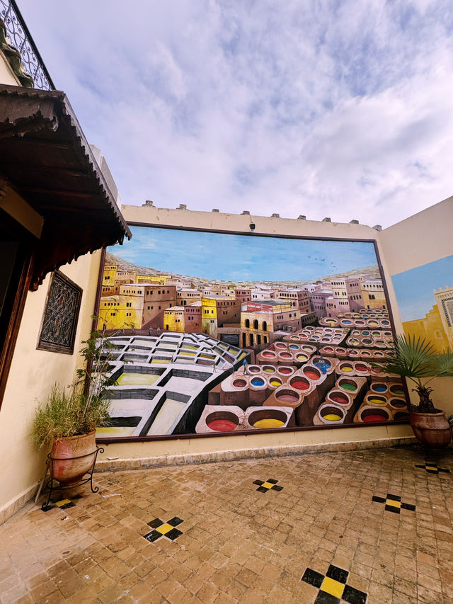 Stepping Into a Living Canvas: My First Visit to the Fes, Morocco Tannery 🇲🇦