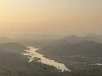 Sunrise at the Birthplace of Hanuman🌅