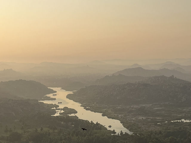 Sunrise at the Birthplace of Hanuman🌅