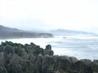 ขับรถเที่ยวเกาะใต้นิวซีแลนด์ - Pancake Rocks