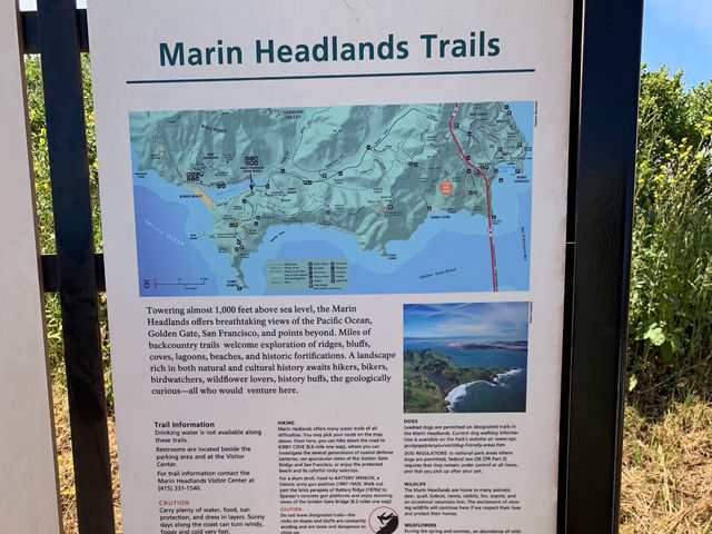 Coastal Bliss: A Spring Stroll Through Marin Headlands