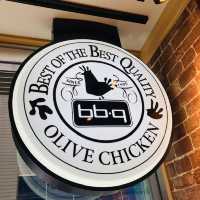 韓国🇰🇷No. 1チキン🍗〝bb.qオリーブチキン〟のお得ランチを食す𓌉◯𓇋 