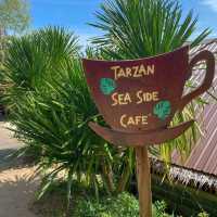 คาเฟ่ลับๆ เนินเขาขาด Tarzan Seaside cafe