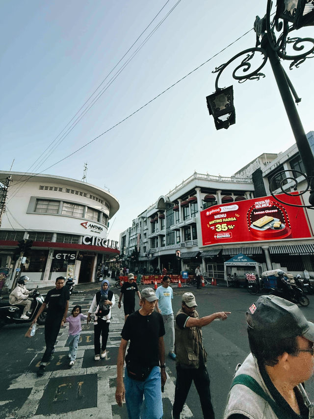 Famous street in Bandung