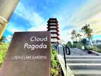 Fields of blooms at Cloud Pagoda, Chinese Garden