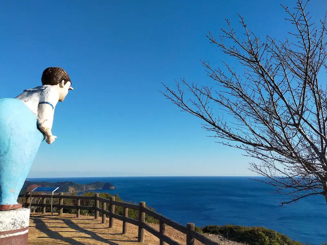 【空と海に漕ぎ出す🌈南海展望広場の“絶景ブランコ”】