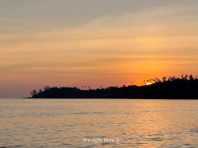 🌅 ดูพระอาทิตย์ตกที่  Secret Beach เกาะกูด 🏝️