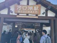 🏞️✨河口湖小旅行｜富士山的藍與金🌟