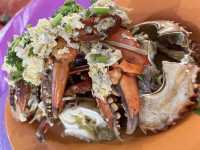 🦐🌅 Rustic Seafood Feast & Sunset Views at Kukup