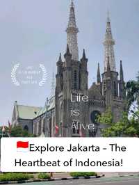  🇮🇩🌆Explore Jakarta – The Heartbeat of Indonesia! 🚦🍜