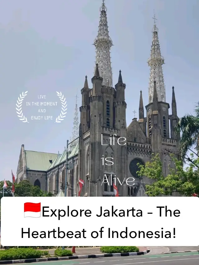  🇮🇩🌆Explore Jakarta – The Heartbeat of Indonesia! 🚦🍜