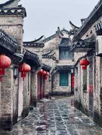 🌧️🏮 Sanhe Ancient Town
