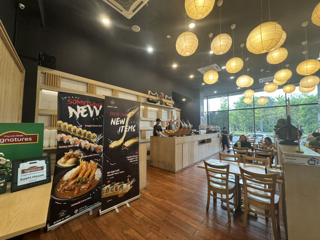 🍣 Sushi House @ Citrine Hub – Service Was Great, Food Just Okay