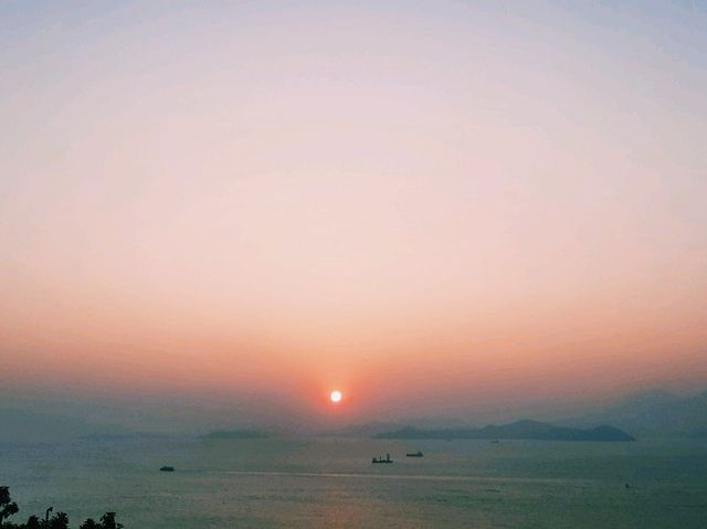 摩星嶺日落
