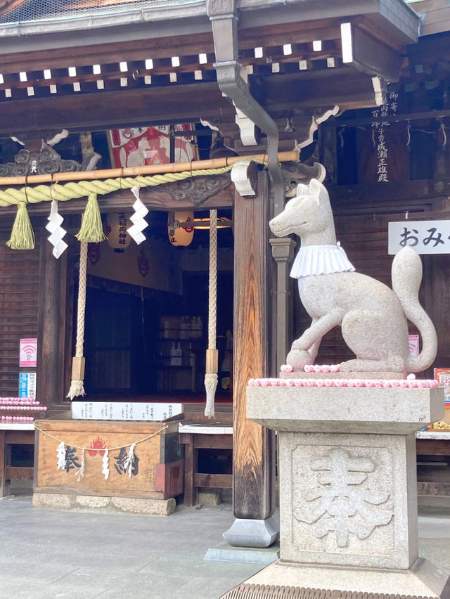 【最強インスタ映え神社】 鳥居が映える犬山の稲荷神社