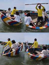 【ホイアン🇻🇳ベトナム】ココナッツボートで川下り🥥
