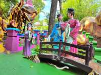 Dramatic Expressions of the Tale of Madam White Snake at Haw Par Villa