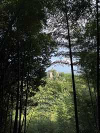 Trekking in beautiful Moganshan mountain 莫干山