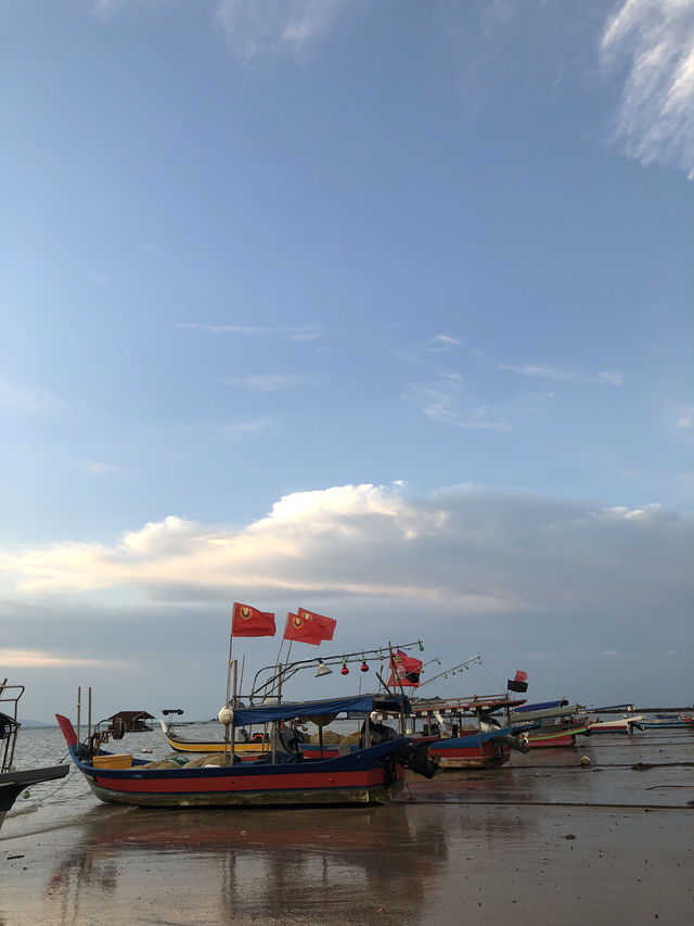 Golden hours Black Beach Langkawi