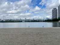 🏝️漫步於台場海濱公園✨🎣日本東京旅行回顧