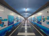 外灘觀光隧道🤩5分鐘穿越黃浦江🚇方便快捷更可了解當地歷史🥳