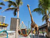 充滿海濱風情的親子樂園🌴保利金町湾鯨灣小鎮遊樂園