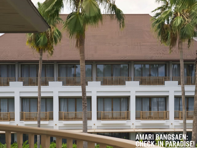 Amari Bangsaen ที่พักใหม่สไตล์บาหลี ถ่ายรูปสวยเป๊ะ