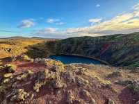 A Splash of Color and Calm at Kerid Crater