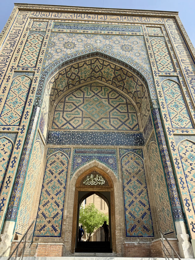 Walk Through the Blue-Tiled Wonder of Shah-i-Zinda ✨