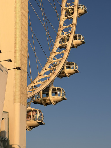 Soaring Above Shenzhen on the Bay Glory Ferris Wheel (深圳摩天轮
