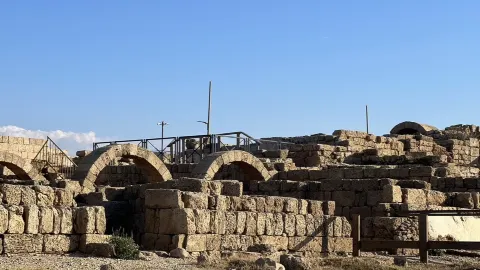 Ancient City on the Mediterranean: Caesarea National Park — traveler post in Caesarea