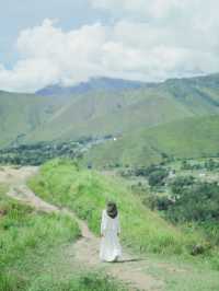 📍 Lost in the Green Paradise of Holbung Hill, Lake Toba! 🌿🌋