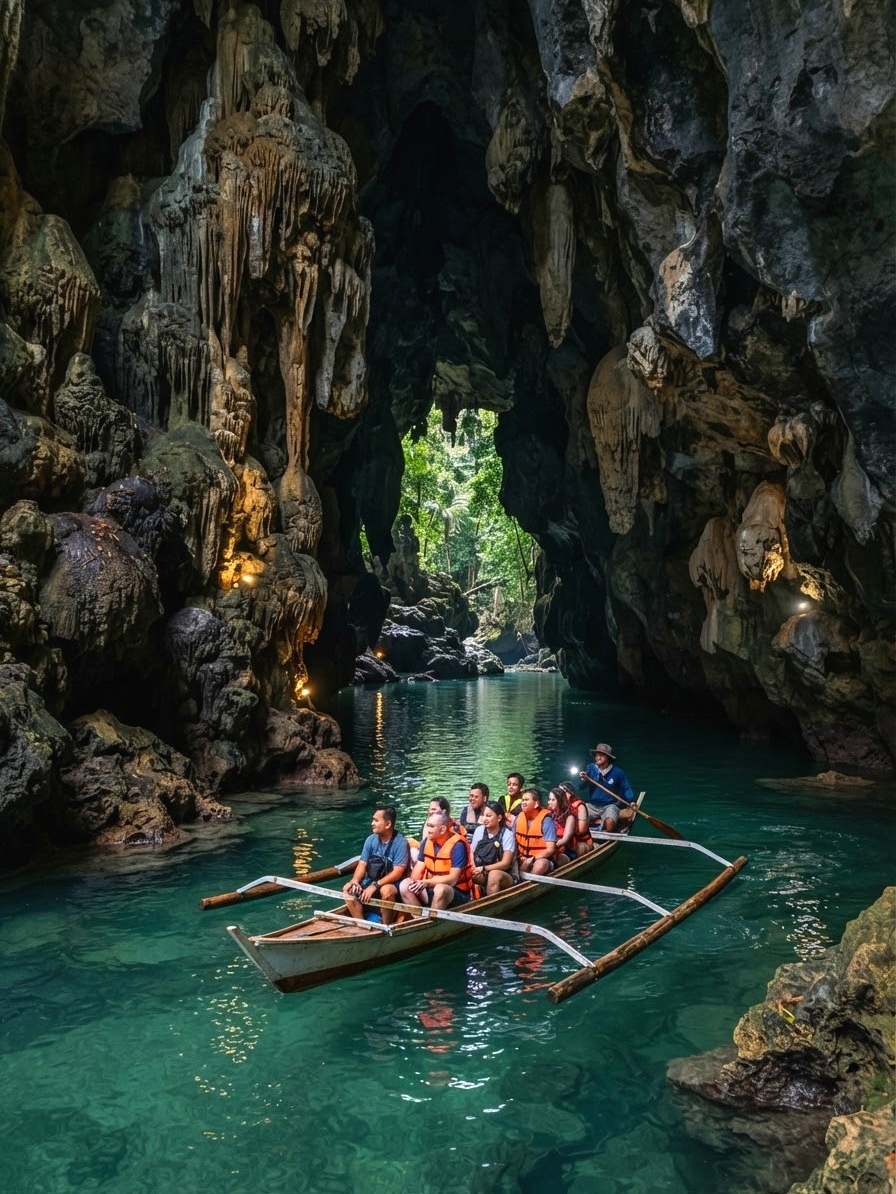 อุทยานแห่งชาติแม่น้ำใต้ดินปวยร์โตปรินเซซา หนึ่งใน 7 สิ่งมหัศจรรย์ทางธรรมชาติของโลกยุคใหม่ และมรดกโลกทางธรรมชาติที่ได้รับการรับรองจาก UNESCO