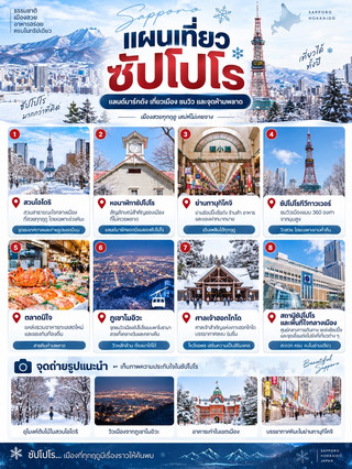 札幌旅遊行程攻略 | 玩轉雪國、食清真美食、行街掃貨、交通便捷