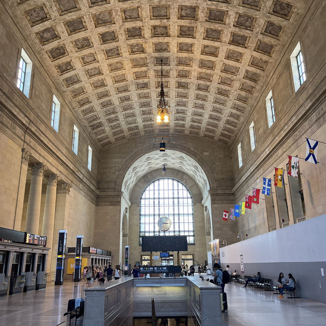 多倫多最繁忙嘅火車站:Union Station 