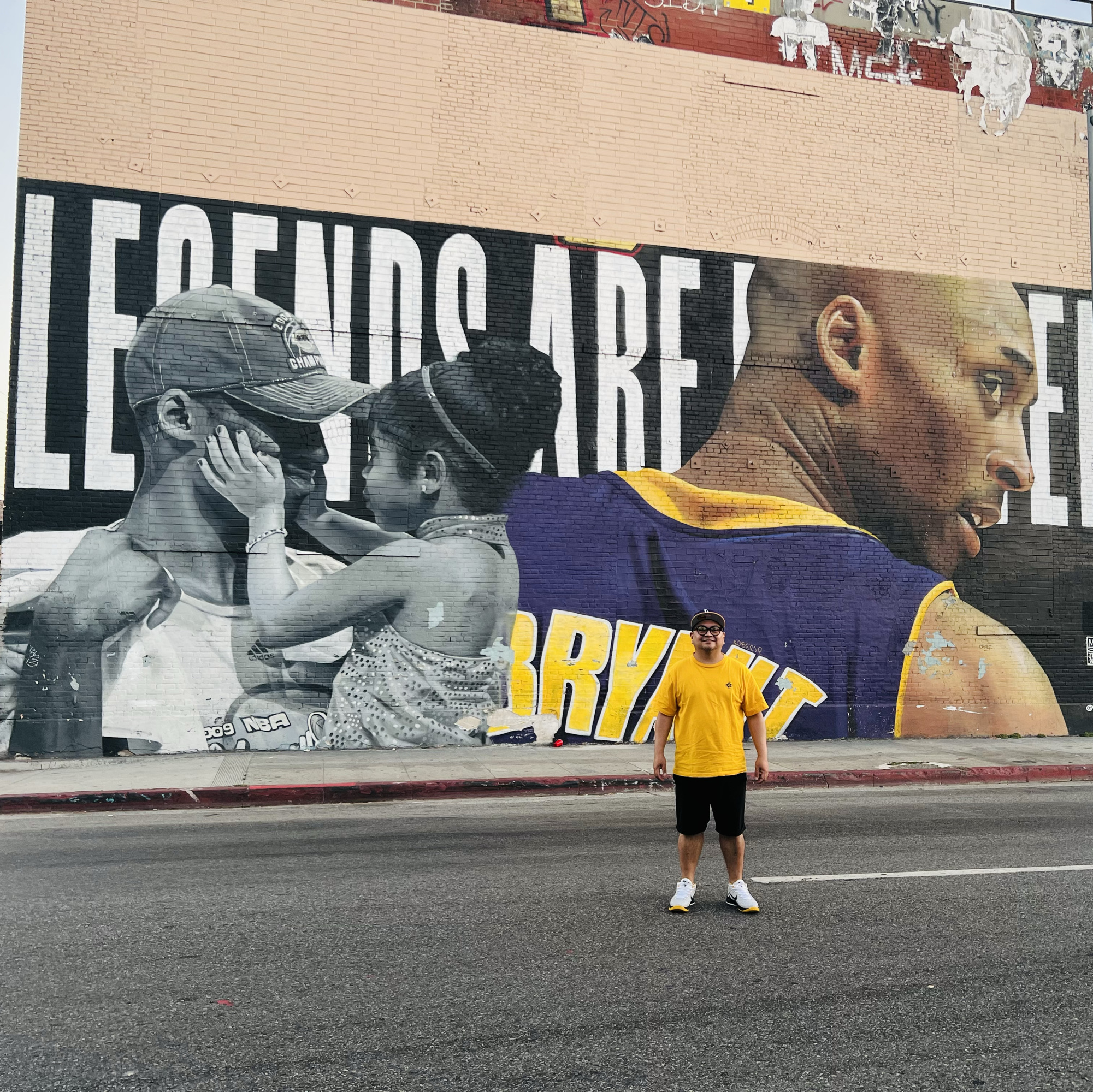 Kobe & Gianna Bryant Murals on X: Late 90s Mamba style   / X